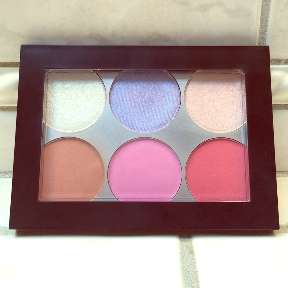 Sephora face and cheek palette
